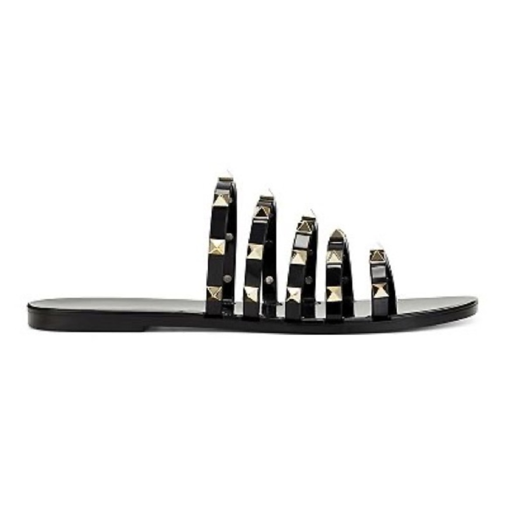 Nine West Charli Women's Jelly Sandals 10 Black